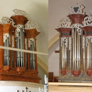 Organ v Kostole sv. Michala Archanjela. Zdroj: Fénix - kultúrna pamiatka roka