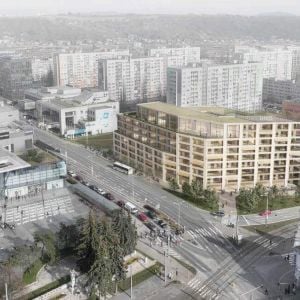 Polyfunkčný dom Južná trieda. Zdroj: Košice Project Development, s.r.o. / EIA