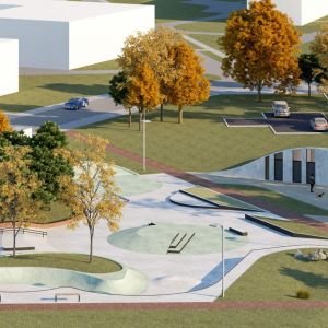 Skatepark Chrenová. Zdroj: Mesto Nitra