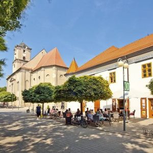 Centrum Pezinka dnes. Zdroj: Mesto Pezinok