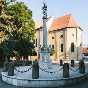 Centrum Pezinka dnes. Zdroj: Mesto Pezinok