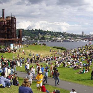 Gas Works Park. Zdroj: TCLF