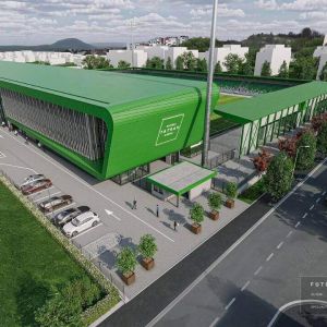 Futbal Tatran Aréna - návrh. Zdroj: Mesto Prešov