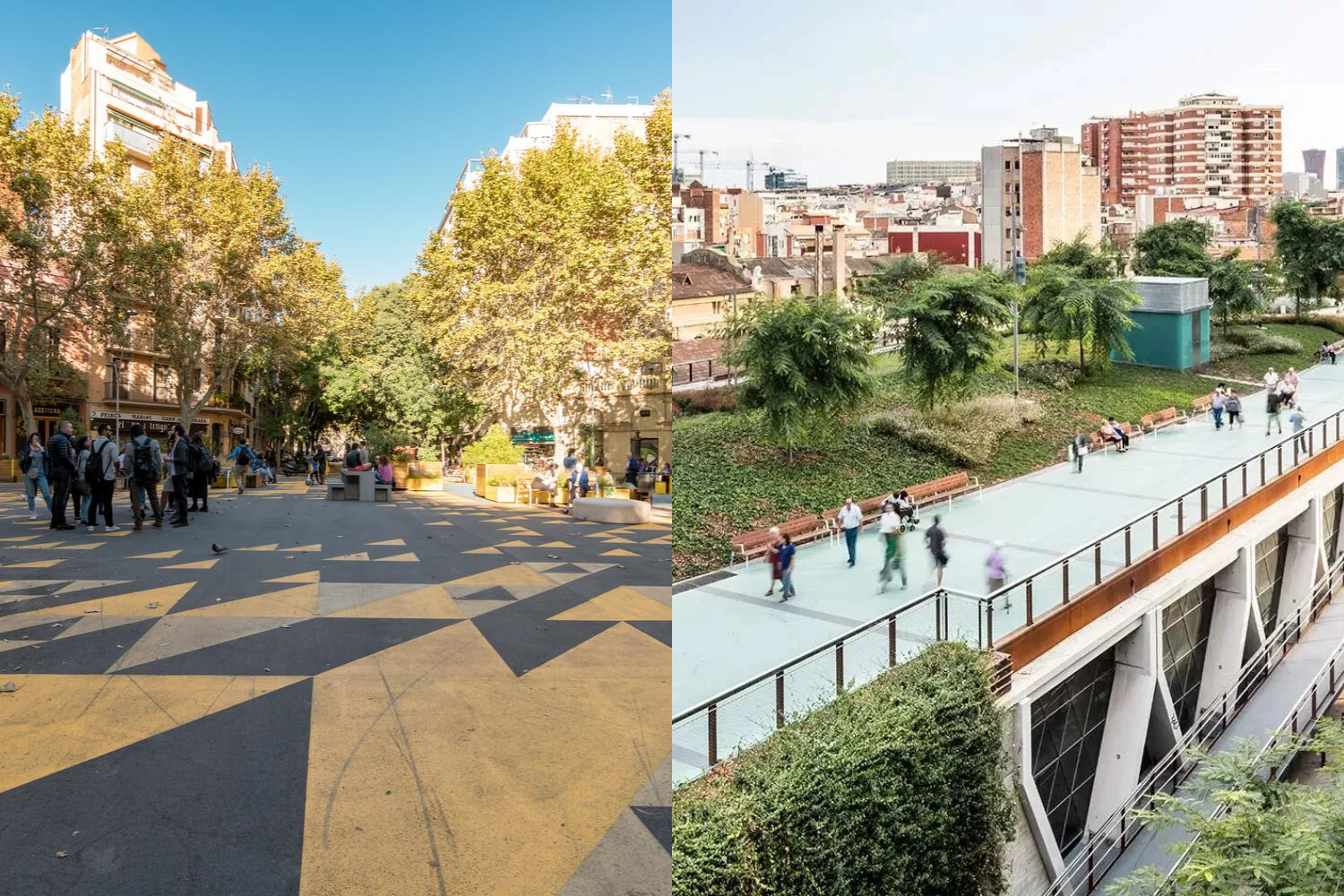 Sant Antoni, Jardins de la Rambla de Sants. Zdroj: Citymakers, Adria Goula