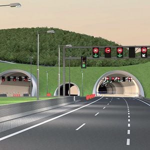Východný portál tunelu Karpaty. Zdroj: NDS