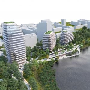 Verzia projektu z roku 2024. Zdroj: A1 Architecture